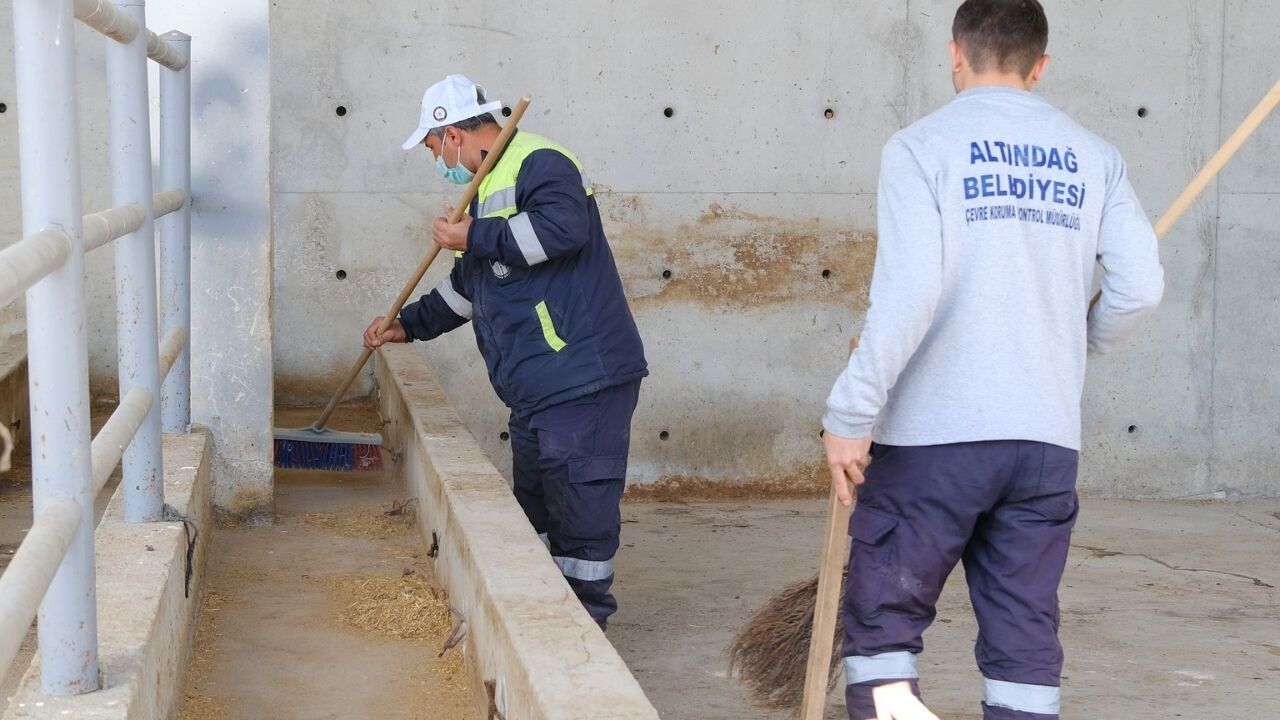 Altındağ'da Kurban Pazarı Bayrama Hazırlanıyor