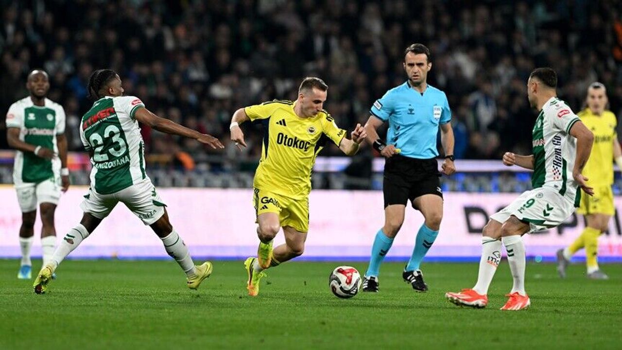 Fenerbahçe, Konyaspor Engelini 3 Puanla Geçti
