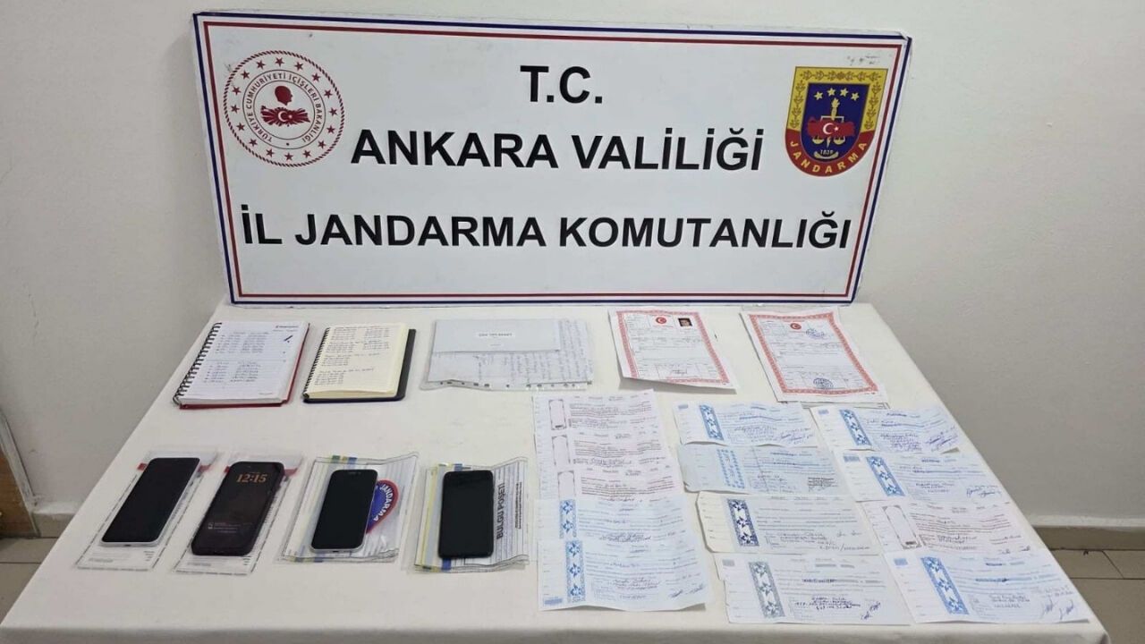 Ankara’da Tefecilik Operasyonu: 5 Şüpheli Gözaltında