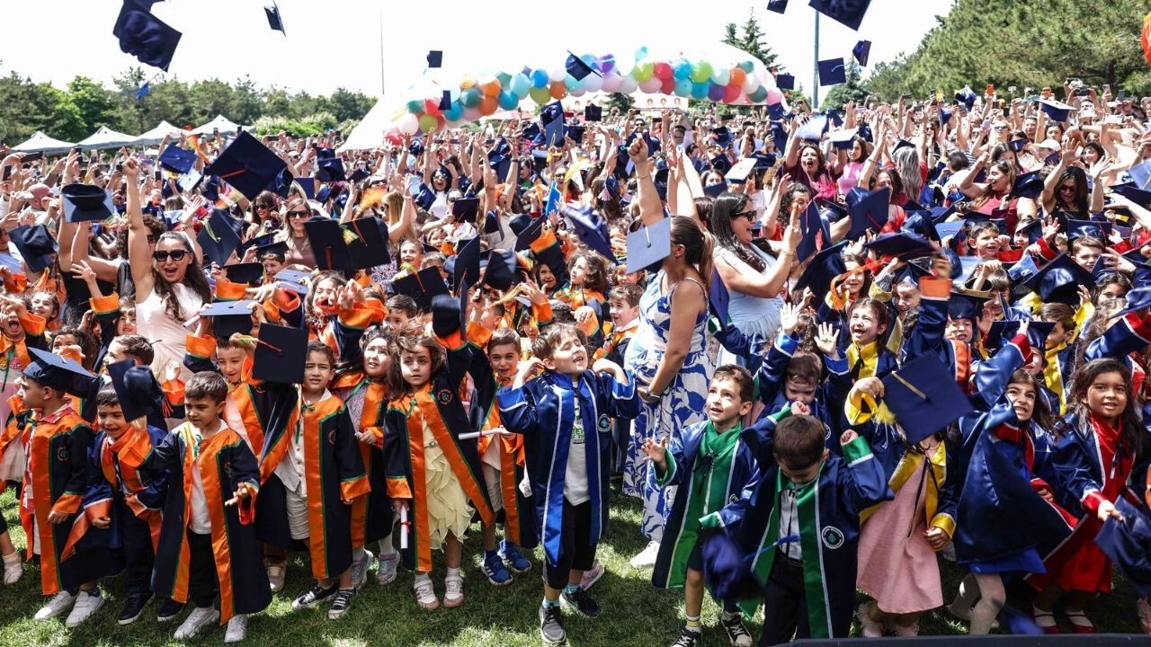 Çankaya Kreşlerinde Mezuniyet Heyecanı