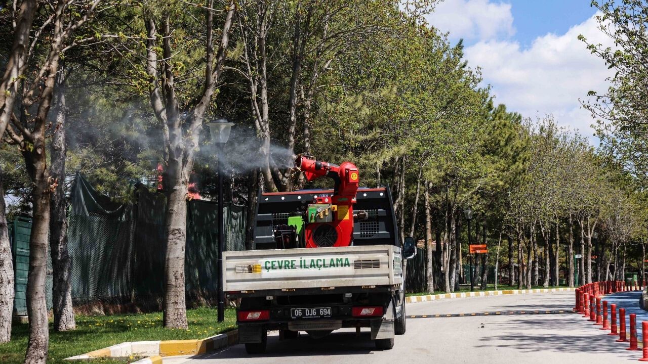 Çankaya’da 124 Mahallede İlaçlama Çalışmaları Başlatıldı