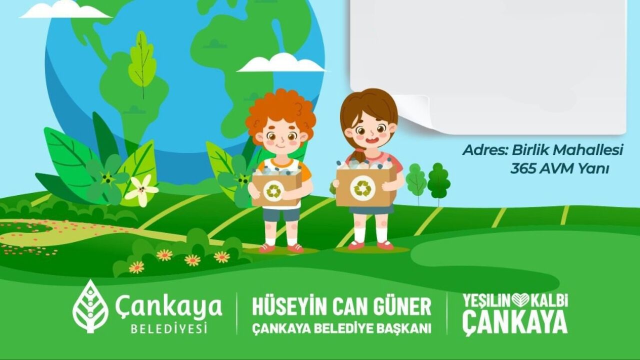 Çankaya’da Dünya Çevre Günü Etkinlikleri İsmet İnönü Parkı’nda