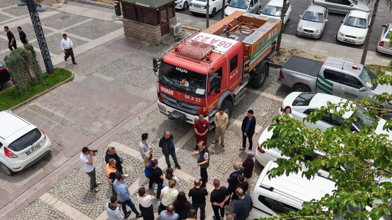 Mamak Belediyesi’nden Orman Yangınlarına Karşı Uygulamalı Eğitim