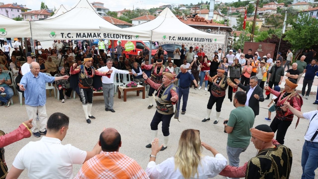 Mamak’ta Şakayık Festivali Yoğun Katılımla Gerçekleştirildi