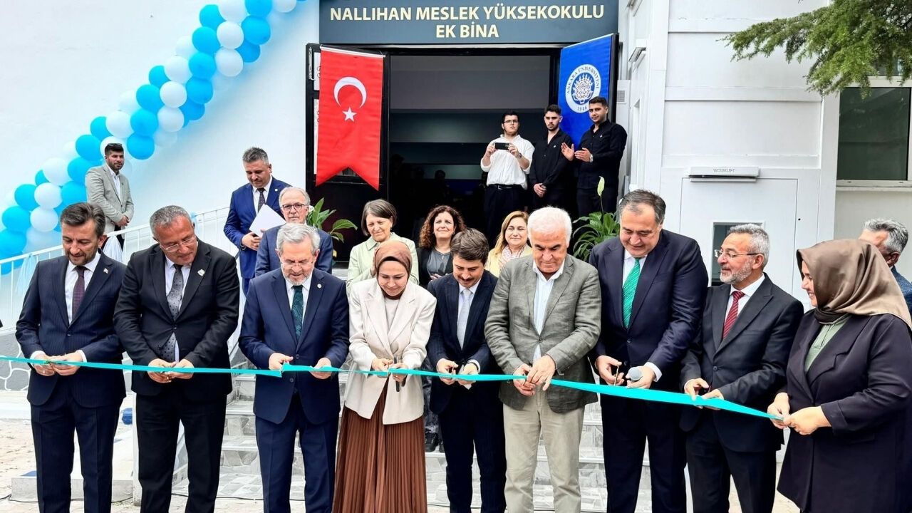 Nallıhan Meslek Yüksekokulu Ek Hizmet Binası Hizmete Girdi