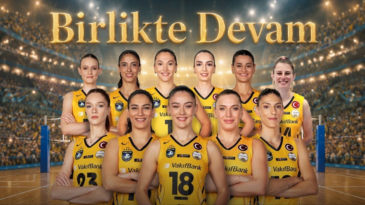 VakıfBank Kadrosunu Korudu: 11 Oyuncu Takımda Kaldı