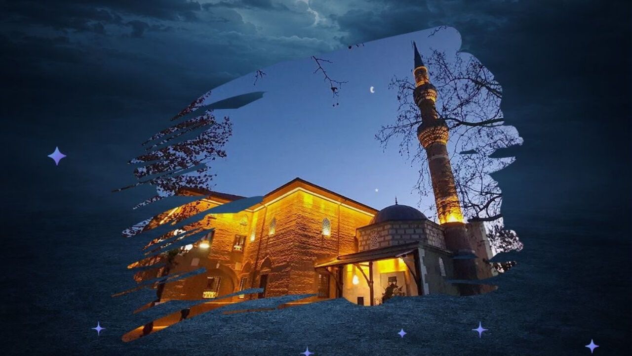 Ankara'da Hacı Bayram-ı Veli Camisi'nde Tarihi Mehter Gösterisi