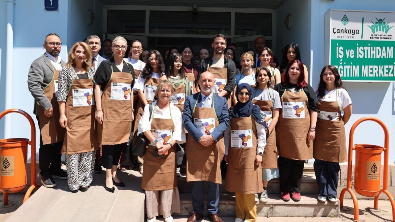 Çankaya'da UNDP İş Birliğiyle 18 Kadına Barista Sertifikası