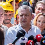 Ankara’da eylemdeki madencilere Özgür Özel’den destek