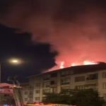 Ankara Etimesgut’ta Apartmanın Çatısında Yangın Çıktı