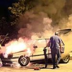 Ankara Pursaklar’da Seyir Halindeki Araç Alevlere Teslim Oldu