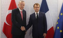 Cumhurbaşkanı Erdoğan, Emmanuel Macron ile Görüştü