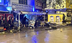 Bursa'da Şiddetli Yağışlar Gündelik Yaşamı Olumsuz Etkiledi
