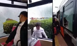 Zeytinburnu Tramvayında Panik Anları!