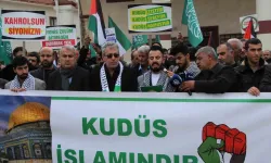Şırnak'ta, İsrail'in Saldırıları Protesto Edildi