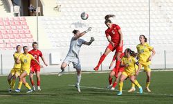 A Milli Kadın Futbol Takımı, Romanya'yı 1-0 Yendi