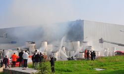 Manisa’daki Kağıt Fabrikasında Yangın Çıktı