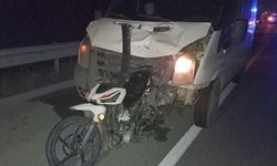 Gaziantep’te Kamyonet Motosiklete Çarptı: 1 Ölü