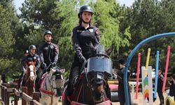 Eğitimlerini Tamamlayan Atlı Polisler, Sertifikalarını Aldı