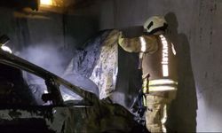Kadıköy'deki Otopark Yangını Korkuttu