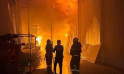 Kahramanmaraş'ta Ahşap Fabrikasında Yangın