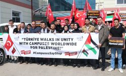 Yozgat’taki Öğrenciler Filistin Protestolarına Destek Verdi