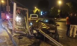 Beykoz'da Alkollü Sürücü Aracıyla Otomobile Arkadan Çarptı