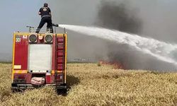 Hatay'da Şüpheli Buğday Tarlası Yangınları