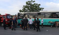Kayseri'de Otobüsün Altında Kalan Anne ve Oğlu Yaralandı