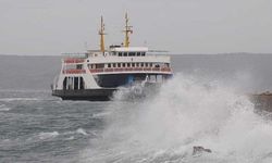 Güney Marmara'da Feribot Seferlerine Hava Muhalefeti