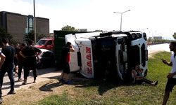 Ankara-Bursa Kara Yolunda TIR Otomobilin Üzerine Devrildi: 1'i Çocuk, 3 Yaralı