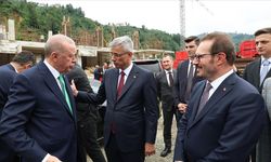 Cumhurbaşkanı Erdoğan Rize'de İncelemelerde Bulundu