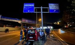 Bursa’da Korku Dolu Anlar: Kontrolden Çıkan Araç Alev Alev Yandı!