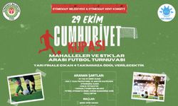 Etimesgut’ta Cumhuriyet Kupası Halı Saha Futbol Turnuvası