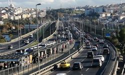 İstanbul'da Haftanın İlk Gününde Yoğun Trafik