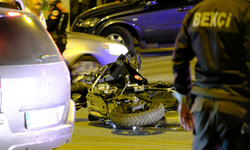 Ankara'da Motosikletli Polis Ekibi Ölümden Döndü