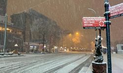 Ankara'da Kar Yağışı Gece Boyunca Sürdü