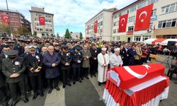 İstanbul’daki Kazada Şehit Olan Polise Giresun’da Son Görev