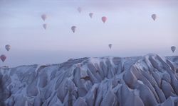 Kapadokya'da Balonlar Yeniden Havalandı