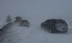 Kayseri-Sivas Kara Yolunda Ulaşıma Hava Muhalefeti