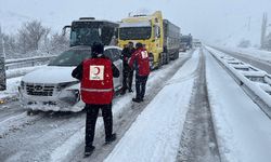 Türk Kızılay, Karda Yolda Kalanlara Umut Oldu