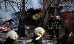 Vilnius'ta Kargo Uçağı Düştü: 1 Ölü, 4 Yaralı!