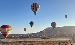 Kapadokya'da Balonlar Yeniden Havalandı