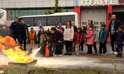 Kahramankazan’da Öğrencilerden İtfaiyeye Anlamlı Ziyaret