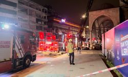 Beyoğlu’nda Bir Cami Minaresinde Yangın Çıktı