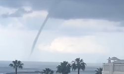 Alanya’da Denizde Hortum Korkuttu