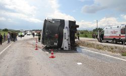 Antalya-Konya Yolunda Feci Kaza: Yolcu Otobüsü Devrildi