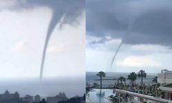 Antalya’da Yan Yana İki Hortum Görüldü