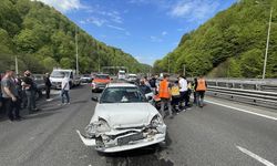 Bolu Dağı Tüneli Ankara Yönünde Kaza: 3 Yaralı