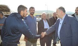 Çubuk Belediye Başkanından Kurban Pazarına Ziyaret